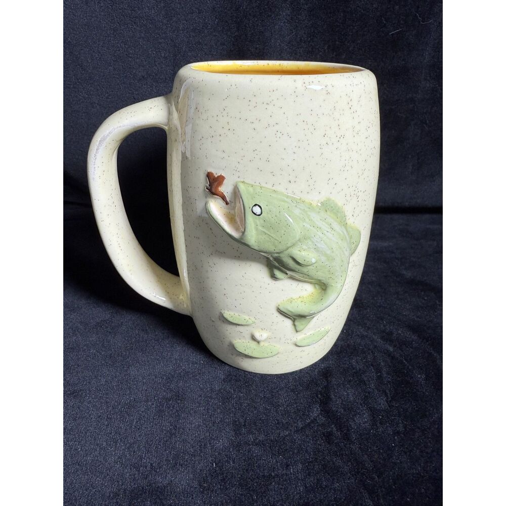 Rivers Edge Bass coffee Mug Rare